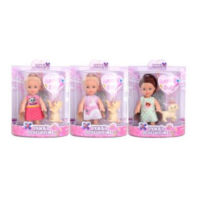 Лялька 12см, з тваринкою 3,5см