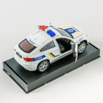 Машина металлическая "АВТОПРОМ" ПОЛІЦІЯ "BMW X6", 7T-7844-1 Машина металлическая "АВТОПРОМ" ПОЛІЦІЯ "BMW X6", 7T-7844-1
