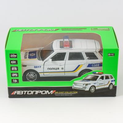 Машина "АВТОПРОМ",1:32-36 ПОЛІЦІЯ "LAND ROVER", 7T-7844-2