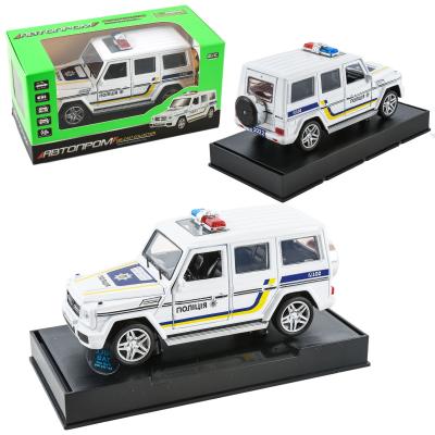 Машина металлическая "АВТОПРОМ", ПОЛІЦІЯ "MERSEDES BENZ G65", 7T-7844-4