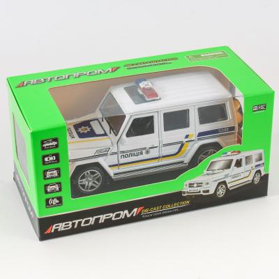 Машина металлическая "АВТОПРОМ", ПОЛІЦІЯ "MERSEDES BENZ G65", 7T-7844-4