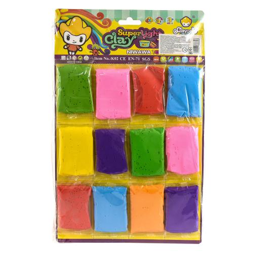 Масса для лепки 12 цветов, С 38834