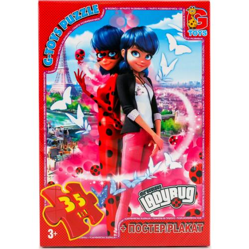 Пазлы из серии "Леди Баг", 35 элементов, GP-LB1012