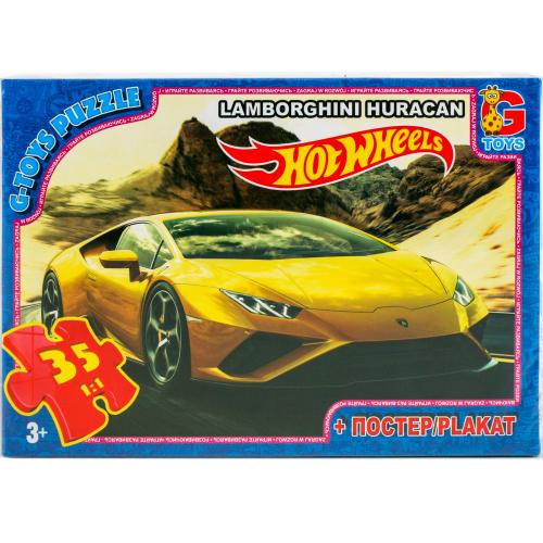 Пазлы из серии "Hot Wheels", 35 элементов, GP-FW725