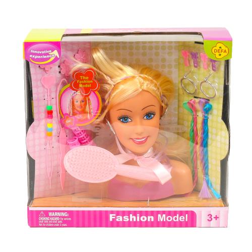 Кукла. Голова куклы для причесок, DEFA 8056 Кукла. Голова куклы для причесок, DEFA 8056