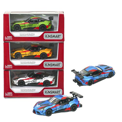 Машинка металлическая Toyota Gr Suppa Racing Concept, KT 5421 WF Машинка металлическая Toyota Gr Suppa Racing Concept, KT 5421 WF
