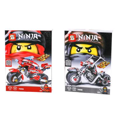 Конструктор NINJA, от 209 деталей, SY7009 Конструктор NINJA, от 209 деталей, SY7009