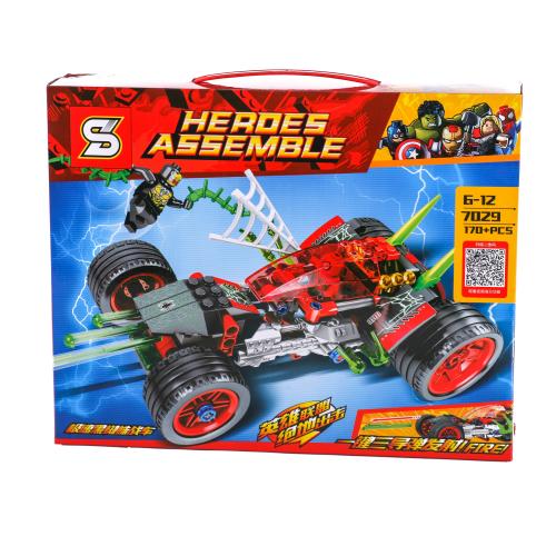 Конструктор SLUBAN, 170 дет., в кор-ке (мал.), SY7029