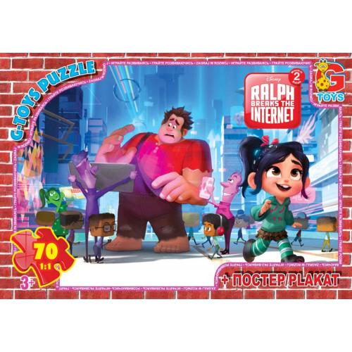 Пазлы из серии "Ральф-разрушитель", 70 элементов, GP-RAL82