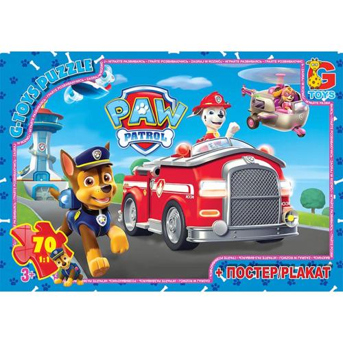 Пазлы из серии "Paw Patrol", 70 элементов, GP-PW0836