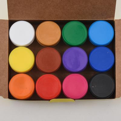 Краски гуашевые, 12 цветов (цена за упаковку)	, GA-100203