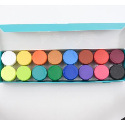 Краски гуашевые, 16 цветов (цена за упаковку)	, GA-300203