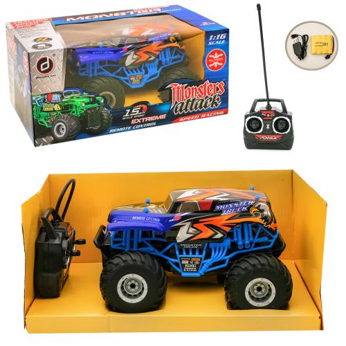 Джип р/к, акум,23 см, гум, кол, амортиз, DH-8220-1D Джип р/к, акум,23 см, гум, кол, амортиз, DH-8220-1D