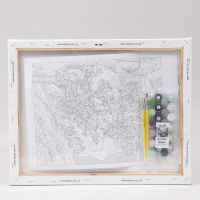 Набор для росписи по номерам "На пороге лета", 40х50 см, ID-KHO2073