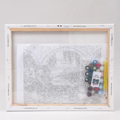 Набор для росписи по номерам "Райское место", 40х50 см, ID-KHO2235