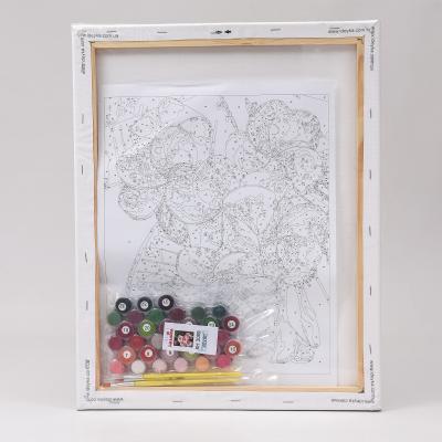 Набор для росписи по номерам "Волшебная плюмерия", 40х50 см, ID-KHO3099