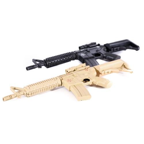 Автомат-трещотка, 2 цвета, в кульке, HS007-08