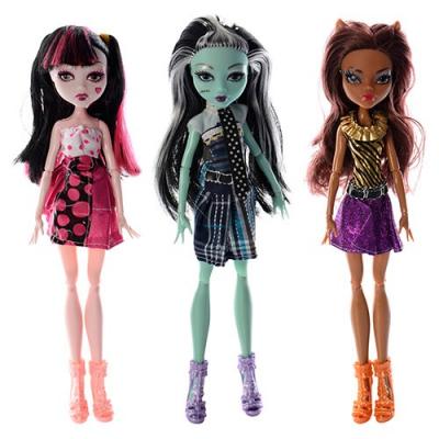 Кукла Monster High, 3 вида, в кульке, YF1005-1