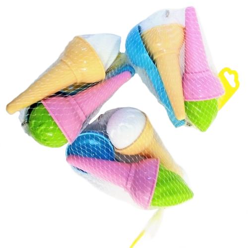 Формочка для песка, микс цветов, в сетке, Техно 5941 Формочка для песка, микс цветов, в сетке, Техно 5941