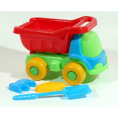 Грузовик, с лопаткой, в сетке, 07-720