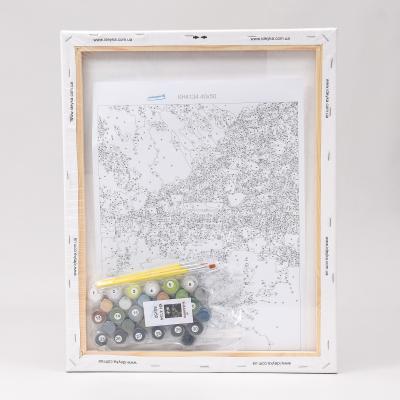 Набор для росписи по номерам "Романтическая Австрия", 40х50 см, ID-KHO4134 Набор для росписи по номерам "Романтическая Австрия", 40х50 см, ID-KHO4134