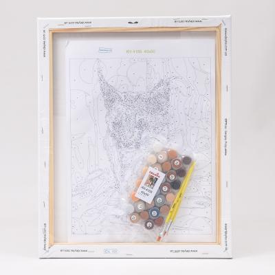 Набор для росписи по номерам "Маленький каракал", 40х50 см, ID-KHO4165 Набор для росписи по номерам "Маленький каракал", 40х50 см, ID-KHO4165