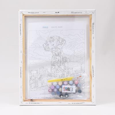 Набор для росписи по номерам "Приключения зовут", 40х50 см, ID-KHO4170