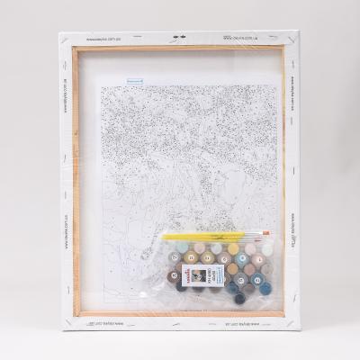 Набор для росписи по номерам "Настоящие друзья", 40х50 см, ID-KHO4660