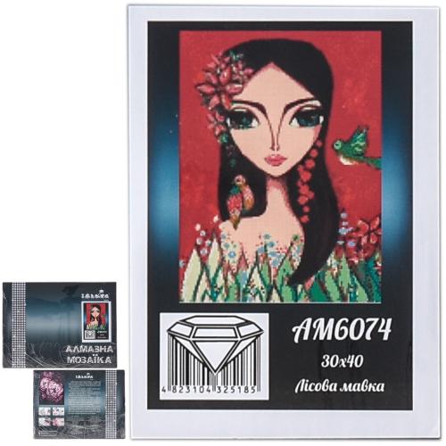 Набор с алмазной мозаикой "Лесная нимфа", ID-AM 6074