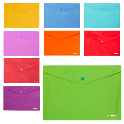 Папка - конверт на кнопці, BR-3518 Папка - конверт на кнопці, BR-3518