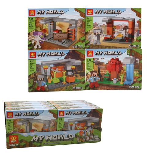 Конструктор "My World", 831ABCD