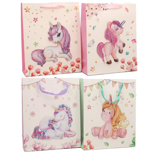 Пакет подарунковий"Єдиноріг", 32х26, 109-M