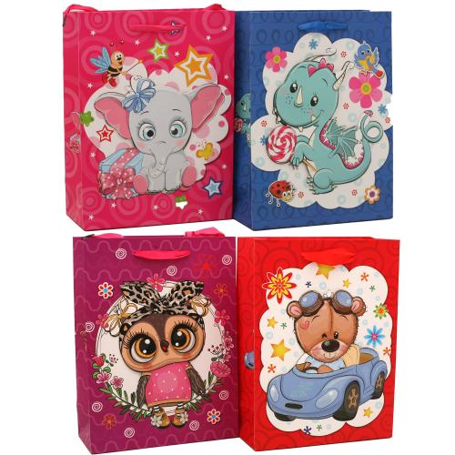 Пакет подарунковий 24х18, 8606-S