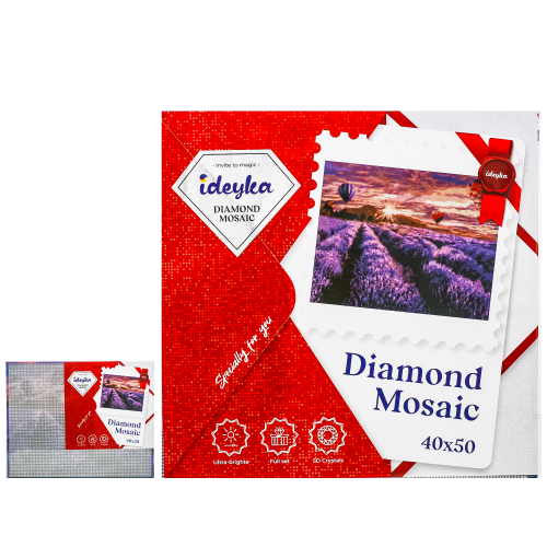 Набір для творчості "Квітуча лаванда", ID-AMO7187 Набір для творчості "Квітуча лаванда", ID-AMO7187