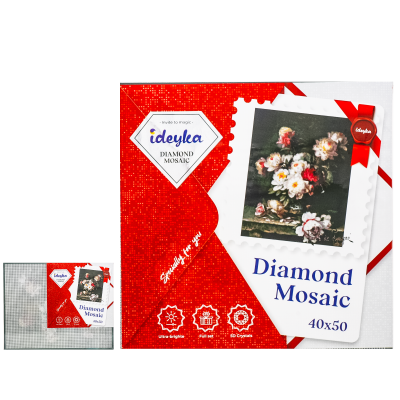 Набір для творчості "Ваза з півонією", ID-AMO7385 Набір для творчості "Ваза з півонією", ID-AMO7385