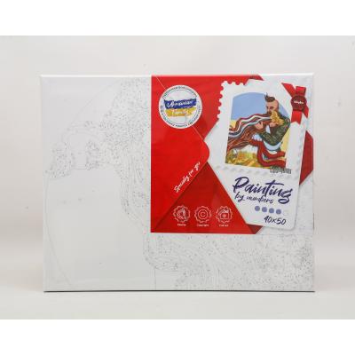 Набір для розпису по номерах Люди "Не бійся, ти під захистом" , ID-KHO2598 Набір для розпису по номерах Люди "Не бійся, ти під захистом" , ID-KHO2598