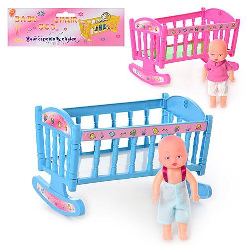 Кроватка с куклой, 201-4