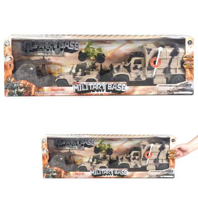 Набор военного транспорта, инерционный, 1828-115D