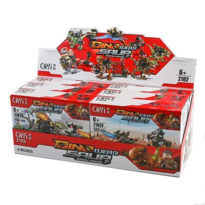 Конструктор динозавр ( 114дет), 2102-1