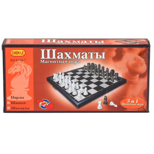 Шахматы 3 в 1, 8188-2