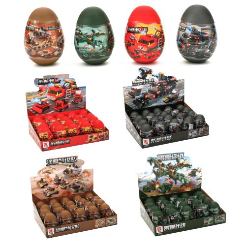 Конструктор транспорт, в яйці, A006-7-8-9 Конструктор транспорт, в яйці, A006-7-8-9