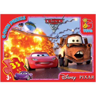 Пазли ТМ "G-Toys" із серії "Тачки", 35 ел. Пазли ТМ "G-Toys" із серії "Тачки", 35 ел.