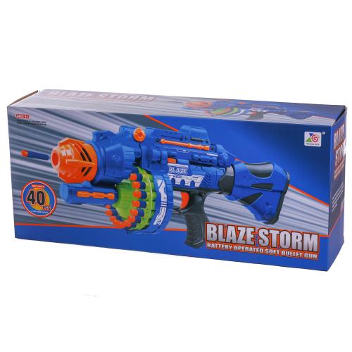 Бластер, поролл.пули, в кор-ке, 7051