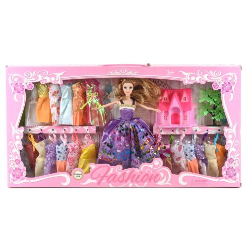 Лялька з нарядами, 27 см, мікс видів, в кор-ці, 1672-2