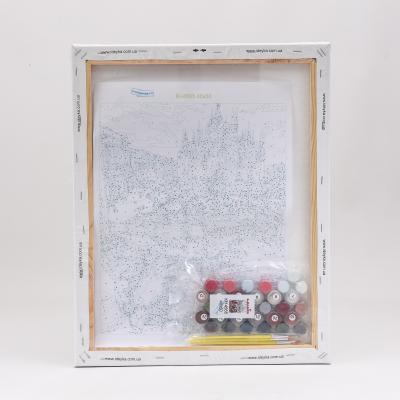 Набор для росписи по номерам "Романтическая встреча", 40х50 см, ID-KHO4565