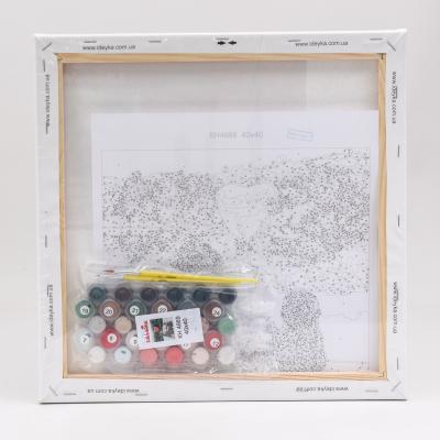 Набор для росписи по номерам "Маленькие радости", 40х40 см, ID-KHO4669