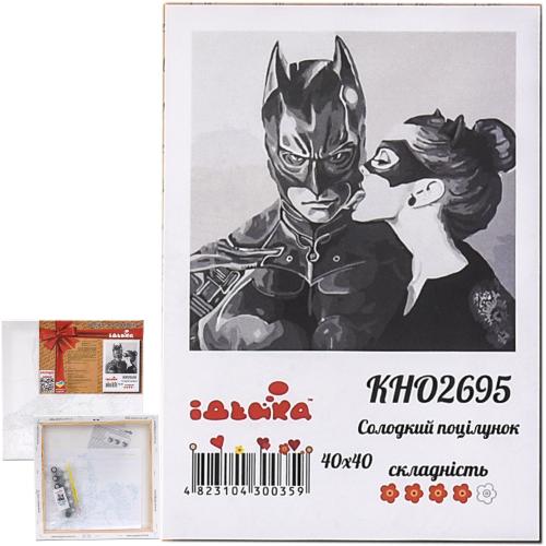 Набор для росписи по номерам "Сладкий поцелуй", 40х70 см, ID-KHO2695