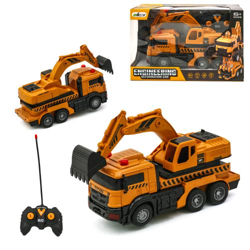 Трансформер р/в, акум, робот + машина (будтехніка), 685-1-2-6