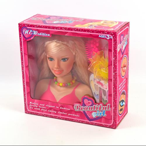 Кукла голова для причесок и макияжа, 999 Кукла голова для причесок и макияжа, 999