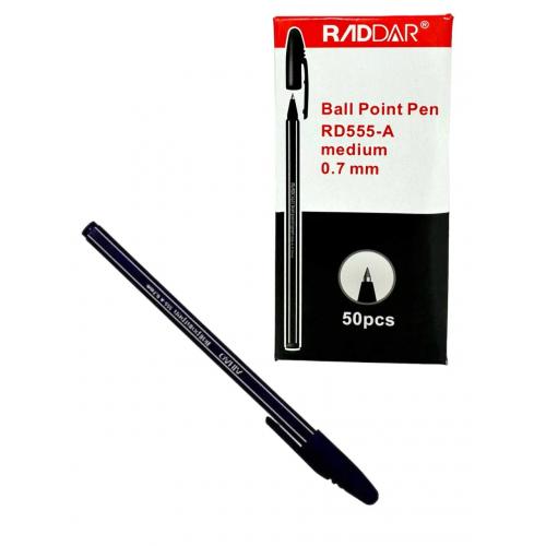 Ручка Raddar чорна, RD-555-2